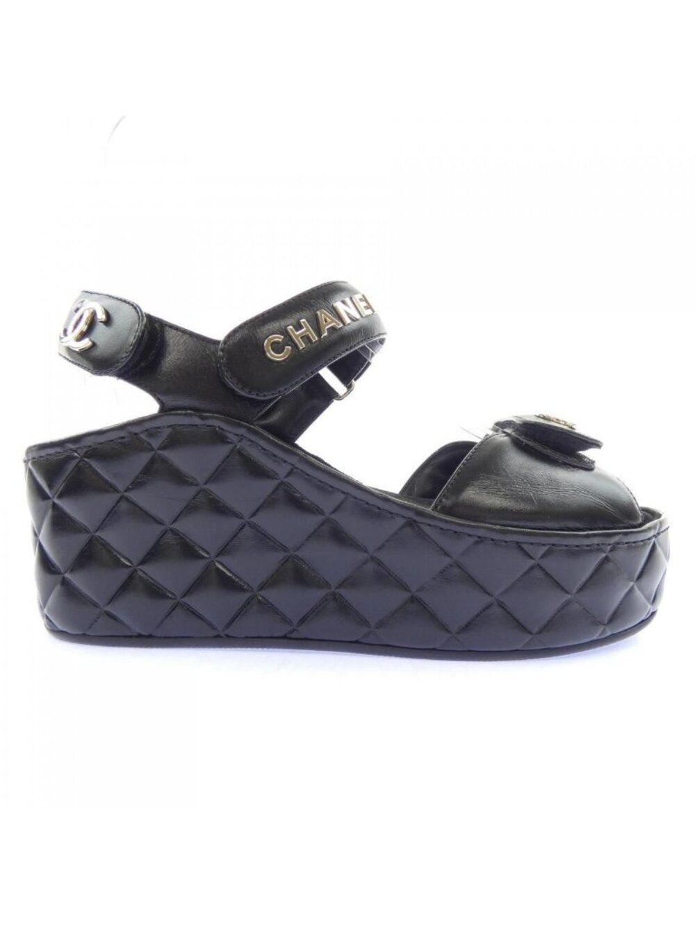 Chanel Sandals Black